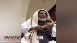 اقدام جالب پیرمرد عرب در غیاب خطیب نماز جمعه