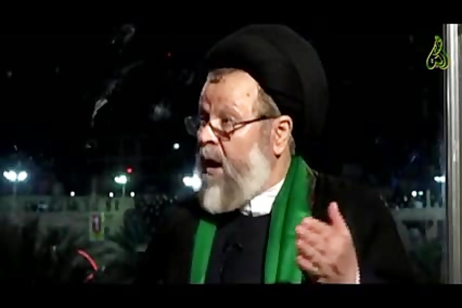 نگاه محبت آمیز امام حسین علیه السلام به دشمنش سوزناک