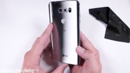 مقاومت LG V30 در برابر خط خش، خمیدگی آتش چقدر است؟