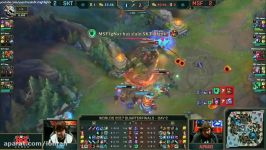 SKT vs MF Highlights Game 5  Quarterfinal World Championship 2017 SK telecom T1 vs Misfits Worlds