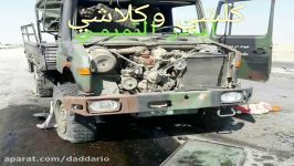 2 زره پوش منهدم شده نیروهای بارزانی در استان کرکوک
