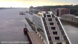 The Port of Hamburg and Journey North on the River Elbe Germany  14th Septembe