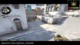 CSGO اسموک فلش های مپ جدید dust2