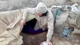 فیلم کشف شده گوشی یک داعشی کشته شده در مکحول عراق
