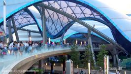 HD Amazing TRON Coaster Ride through  Shanghai Disneyland