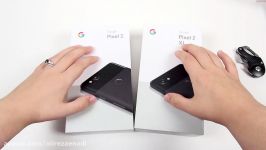 جعبه گشایی گوشی های Google Pixel 2