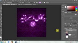 فیلم آموزشی متن نئونی در فتوشاپ