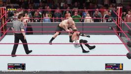 Wwe2k18 Aj Styles Vs Brock Lesnar