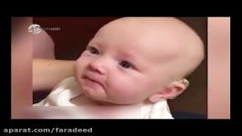 واکنش جالب نوزاد ناشنوا به شنیدن صدای مادرش برای اولین