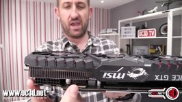 ویدئو نقد بررسی تخصصی MSI GTX 1080Ti Gaming X Trio