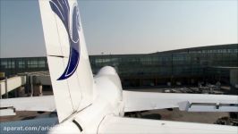 Iran Air B747SP  cockpit video  Flightdeck Action