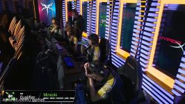 بازی اول بین دو تیم Natus Vincere Mineski