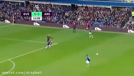 Everton vs Arsenal 2 5 All Goals England  Premier league 22102017