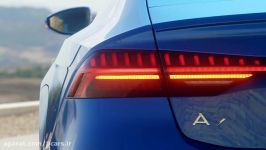 2018 Audi A7 Sportback Footage blue