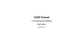 firewall 3. Configuring Asa Interfaces 1