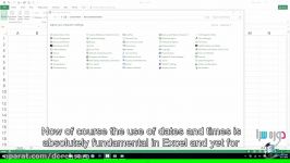 آموزش آنلاین نرم افزار اکسلExcel 2016  جلسه چهارم