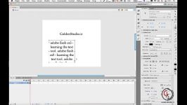 آموزش ادوبی فلش  قسمت ۷  آشنایی ابزارها ۳