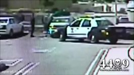کتک زدن وحشیانه یک زن توسط پلیس لس آنجلس آمریکا