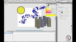 آموزش ادوبی فلش  قسمت ۹  رنگ
