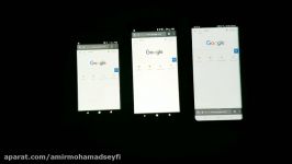 Pixel 2 XL vs Galaxy Note8 vs Google Pixel Display Test