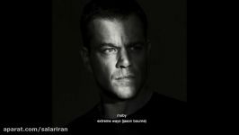 موسقی زیبای فیلم بورن Moby  Extreme Ways Jason Bourne