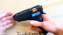 Exploding Hot Melt Glue Gun