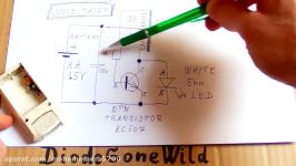 How to Build a Joule Thief  Step by Step The simplest switching power supply inverter