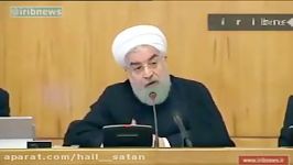 سخنان حسن روحانی در حمایت سپاه هشدار نسبت به عواقب عدم پایبندی به برجام