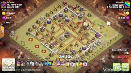 CoC 3 star th11 War incredible insane Attackers with Beautiful Miner What do you think