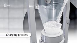 Glatt Top Spray granulation process by fluidized bed