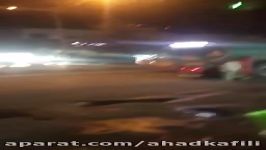 تعقیب گریز پلیس دو ماشین در شهر صوفیان