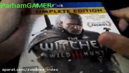 آنباکسینگ The Witcher 3 Wild Hunt برای PS4