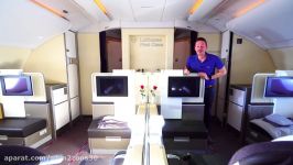 Lufthansa FIRST Class A380 nur für uns  GlobalTraveler.TV