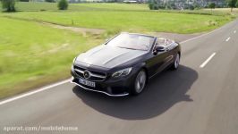 2018 Mercedes S Class Cabriolet  driving scenes