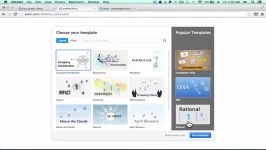 Using Prezi Templates to Create a Presentation