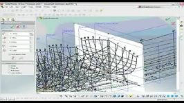 چطور توی سالید ورک بدنه قایق طراحی کنیم؟