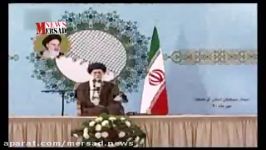 دیدار بسیجیان کرمانشاه رهبر انقلاب در سال 90