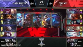 Flash Wolves vs Team WE Highlights  2017 World Championship Week 2 Group D Worlds 2017  FW vs WE