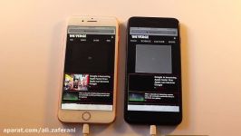 iPhone 8 Plus vs iPhone 7 Plus SPEED TEST مقایسه سرعت
