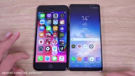 iPhone 8 Plus vs Samsung Galaxy Note 8  Speed Test