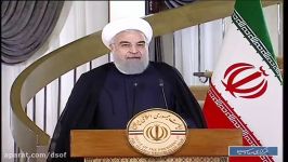 روحانی   دولت ملت ایران یاغی است یا دولت آمریکا ؟