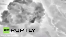 حمله بمب افکن سوخو 24 روسیه به النصره در جسرالشغور ادلب