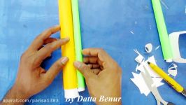 how to make a rocket  how to make a paper rocket at home