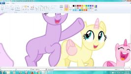 Next gen mane 7 speedpaint part 1 Mlp base