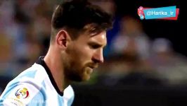 5 ضربه آزاد استثنایی لیونل مسی در تیم ملی آرژانتین