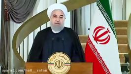 پاسخ حسن روحانی به نطق جنجالی ترامپ علیه برجام در برنامه زنده