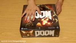 جعبه گشایی بردگیم DOOM