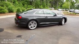 2018 Audi A5 Coupe Start Up Exhaust Test Drive and Review