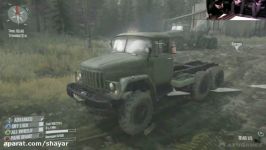 15 دقیقه گیم پلی بازی Spintires MudRunner 