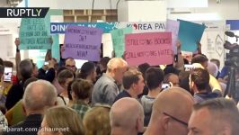 ‘That’s not literature’ Clashes erupt as right wing publisher presents book at Frankfurt fair